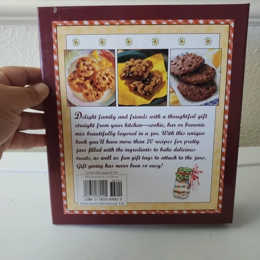 Cookies, Brownies & Bars; Gifts from a Jar - 9780785389200, hardcover,‎ new